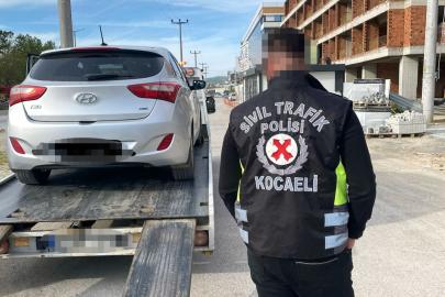 Korsan taşımacılık yapan sürücüye 100 bin lira ceza kesildi