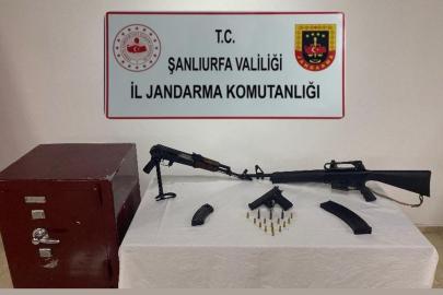 Şanlıurfa'da ruhsatsız silah operasyonu