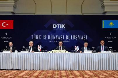 Yılmaz, Kazakistan'da iş dünyası temsilcileriyle bir araya geldi