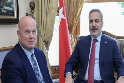 Fidan, ABD’nin NATO Daimi Temsilcisi Whitaker’ı kabul etti