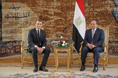 Macron Afrika turunun ilk durağı Mısır'da