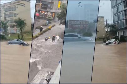 Yoğun yağışlar Çin’i vurdu: Selde can kaybı ve kayıplar var