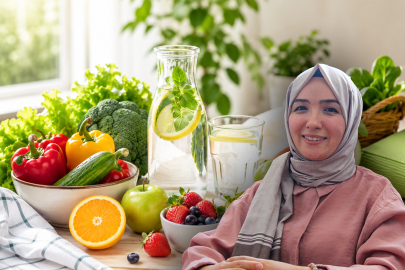 Diyetisyen Şimşek: Özellikle sıcak havalarda düzenli su tüketimi büyük önem taşıyor