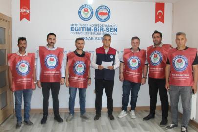 Eğitim-Bir-Sen Şırnak İl Başkanı Çatı: Özel çocuklarımızın haklarını ve idarecilerimizi iftiralara yedirmeyeceğiz