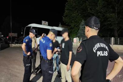 Gaziantep'te huzurlu parklar uygulamasında 2 şahıs yakalandı