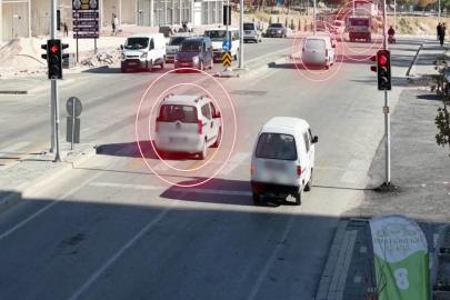 Gaziantep'te kırmızı ışık ihlaline 21,5 milyon liranın üzerinde ceza