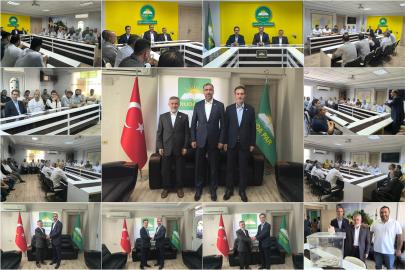  HÜDA PAR Eyyübiye'de görev değişimi