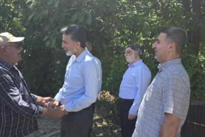 HÜDA PAR Genel Başkan Yardımcısı Emiroğlu, Yayladere'de temaslarda bulundu