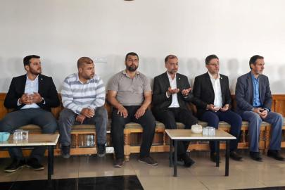 HÜDA PAR Şanlıurfa İl Başkanı Polat, kazada hayatını kaybeden 3 kardeşin taziyesine katıldı