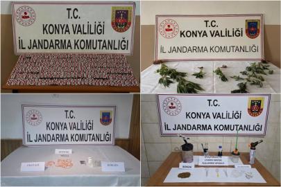 Konya’da uyuşturucu operasyonları: 27 şüpheli yakalandı, 2 kişi tutuklandı