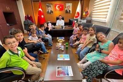 Malatya'da minik yüreklerden Gazze'deki akranlarına anlamlı bağış