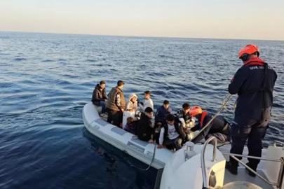 Muğla açıklarında düzensiz göçmen hareketliliği