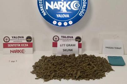 Yalova'da uyuşturucu operasyonu: 2 kişi tutuklandı