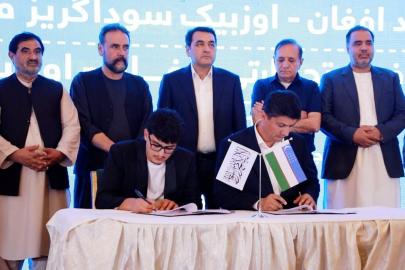 Afganistan ve Özbekistan ticaret anlaşmaları imzaladı