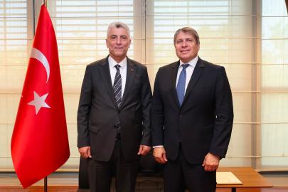 Bakan Bolat, BusinessEurope Genel Direktörü Beyrer ile görüştü