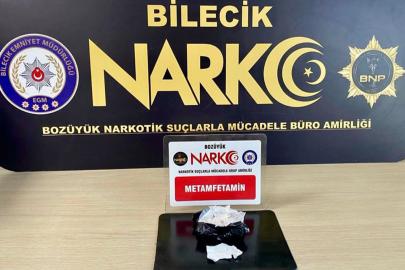 Bilecik'te uyuşturucu operasyonunda bir şüpheli gözaltına alındı