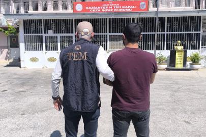 Gaziantep'te kesinleşmiş hapis cezası bulunan 1 kişi yakalandı