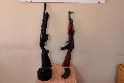 Gaziantep'te ruhsatsız silah operasyonu