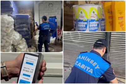 Gaziantep'te sahte temizlik malzemesi operasyonu: 11 bin ürün ele geçirildi