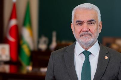 HÜDA PAR Genel Başkanı Yapıcıoğlu, HAMAS'ın yeni lideri Halil el-Hayye'yi tebrik etti