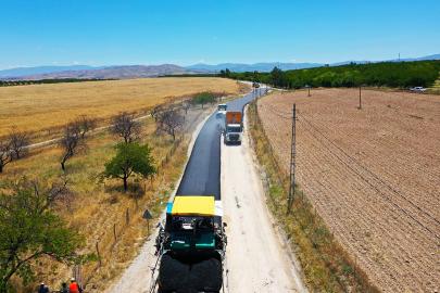 Malatya'da yol çalışmaları devam ediyor  