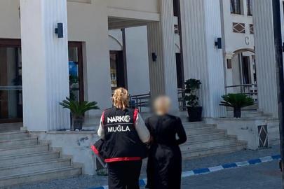 Muğla'da hakkında 18 yıl 9 ay hapis cezası bulunan uyuşturucu satıcısı yakalandı