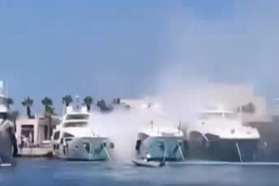 Muğla'da marinaya demirli lastik botta patlama: Bir yaralı