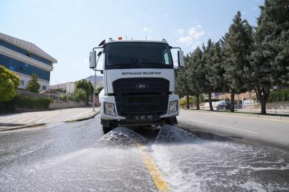 Battalgazi'de temizlik çalışmaları sürüyor