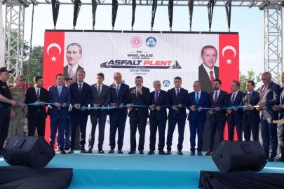 Cevdet Yılmaz, Bingöl'de Asfalt Plent Tesisi'nin açılışını yaptı