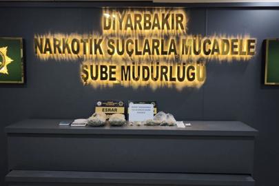 Diyarbakır'da uyuşturucu operasyonu: 3 tutuklama