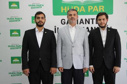 HÜDA PAR Gaziantep, iki ilçede gençlik kolları başkanlığında değişikliğe gitti