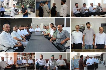 HÜDA PAR Gaziantep İl Başkanı Kaya Nizip'te temaslarda bulundu