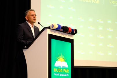 HÜDA PAR Van İl Başkanı Rasim Sayğın güven tazeledi