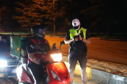 Isparta'da motosikletlere yönelik trafik denetimi yapıldı