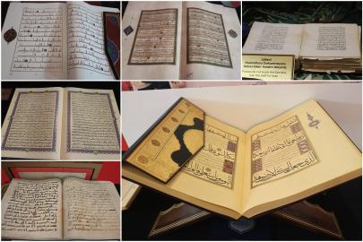 Uluslararası Arapça Kitap Fuarı'nda "Altın Harfler" sergisi