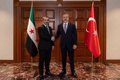 Bakan Fidan, Suriyeli mevkidaşı Şeybani ile görüştü