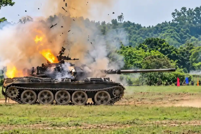 Bangladeş'te tatbikatta tank infilak etti: 2 asker öldü, 1 yüzbaşı ağır yaralı