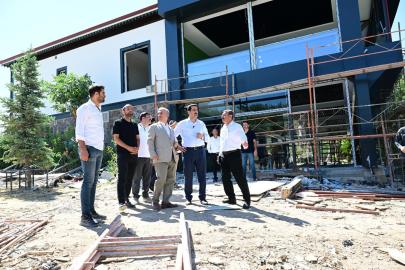 Battalgazi'de 180 dönümlük Çarşıbaşı Rekreasyon Alanı'nda sona gelindi