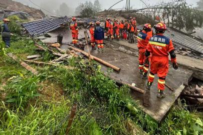 Çin’de meydana gelen heyelanda 3 ölü, 9 kayıp