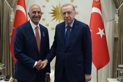 Cumhurbaşkanı Erdoğan, ABD'nin Ankara Büyükelçisi Barrack'ı kabul etti