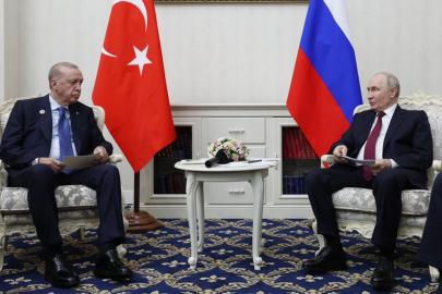 Cumhurbaşkanı Erdoğan Rusya Devlet Başkanı Putin ile görüştü