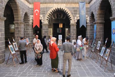 Diyarbakır'da Gazze'nin acısı ve direnişini anlatan sergi açıldı