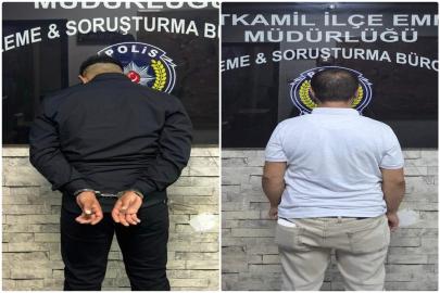 Gaziantep'te hapis cezası bulunan 2 şüpheli yakalandı