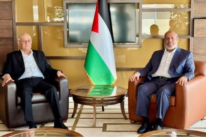 HAMAS Lideri El Hayye, Filistin Kurtuluş Halk Cephesi yetkilisiyle görüştü