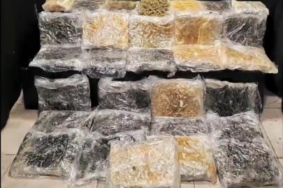 İpsala’da 387 kilo 348 gram skunk ele geçirildi