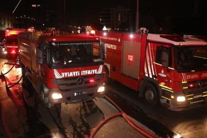 İstanbul'da otoparkta çıkan yangında 27 kişi dumandan etkilendi
