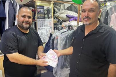 İzmir'de 83 bin liralık emanet sahibine ulaştırıldı
