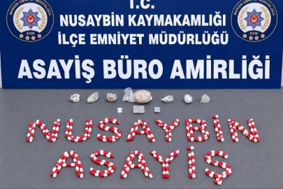 Mardin'de uyuşturucu operasyonunda 2 şüpheli yakalandı