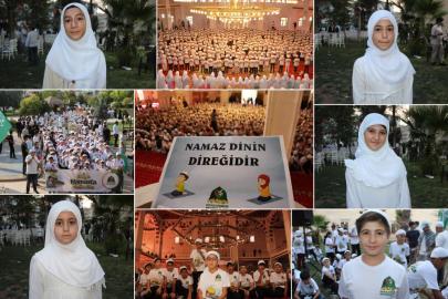 Namaz programına katılan çocuklar: Namaz kılmak çok güzel bir duygu, insanı ferahlatır