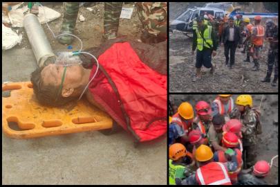 Nepal'de sel felaketinin 9. gününde tünelden 2 işçi sağ çıkarıldı